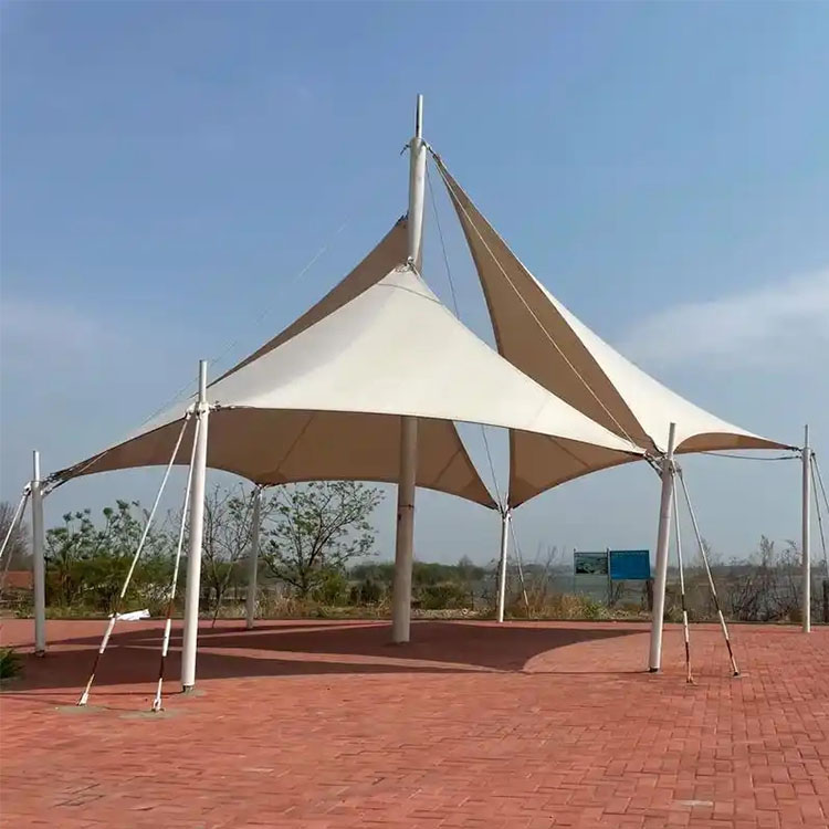 黑水县膜结构景观棚