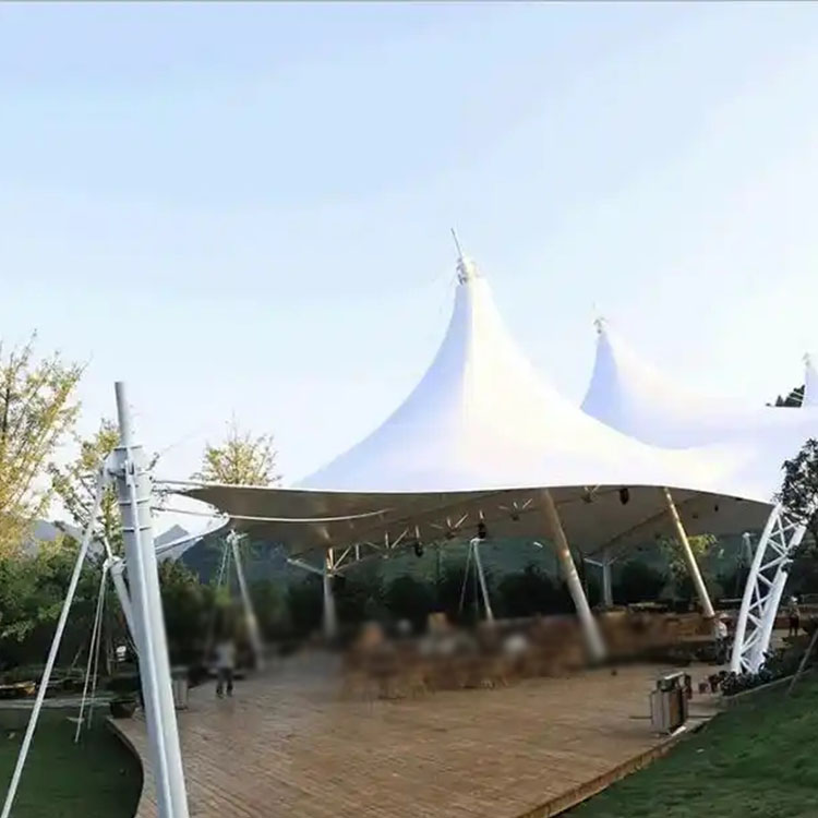 黑水县膜结构景观棚