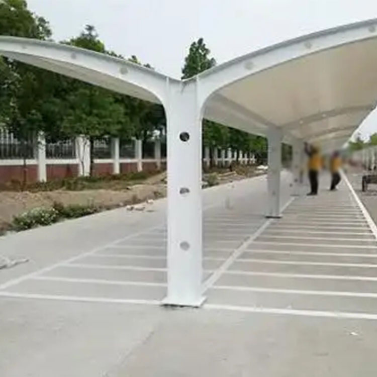 黑水县膜结构电动车棚